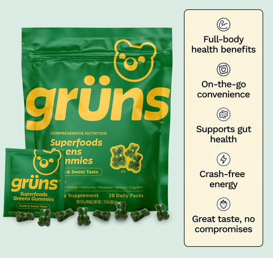 Grüns Superfood Gummies